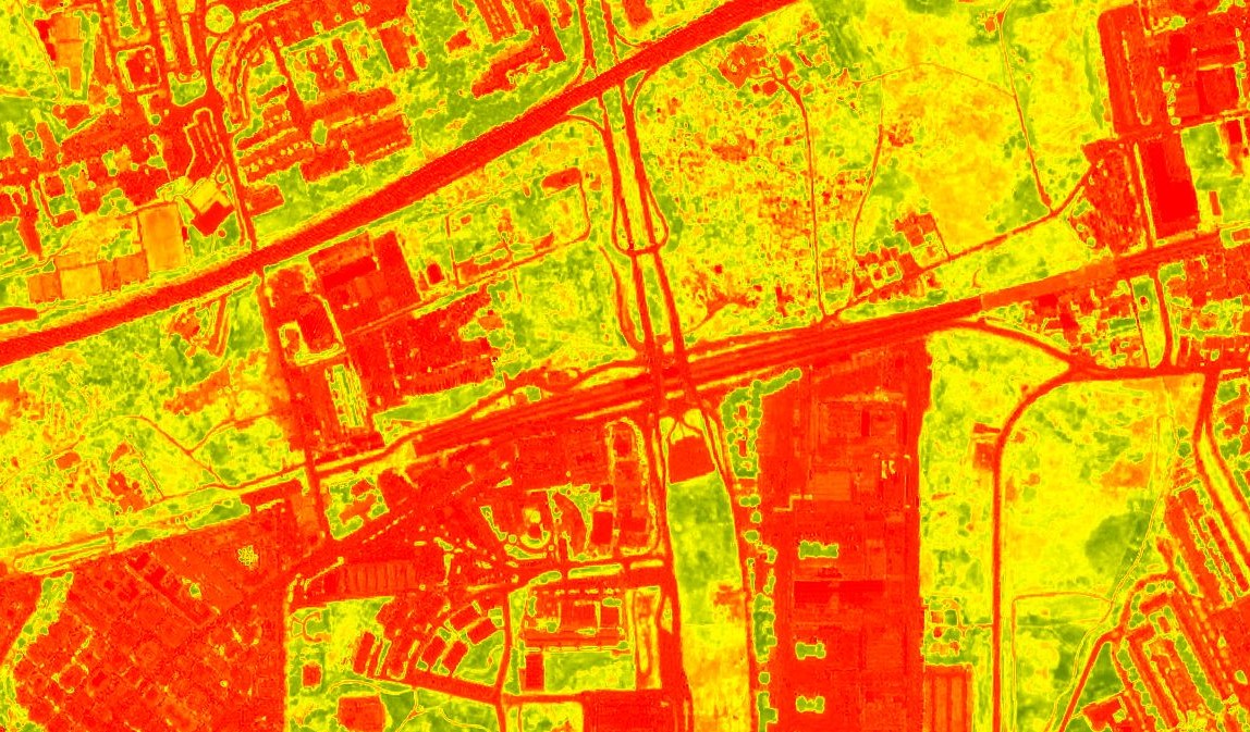 NDVI of Rome