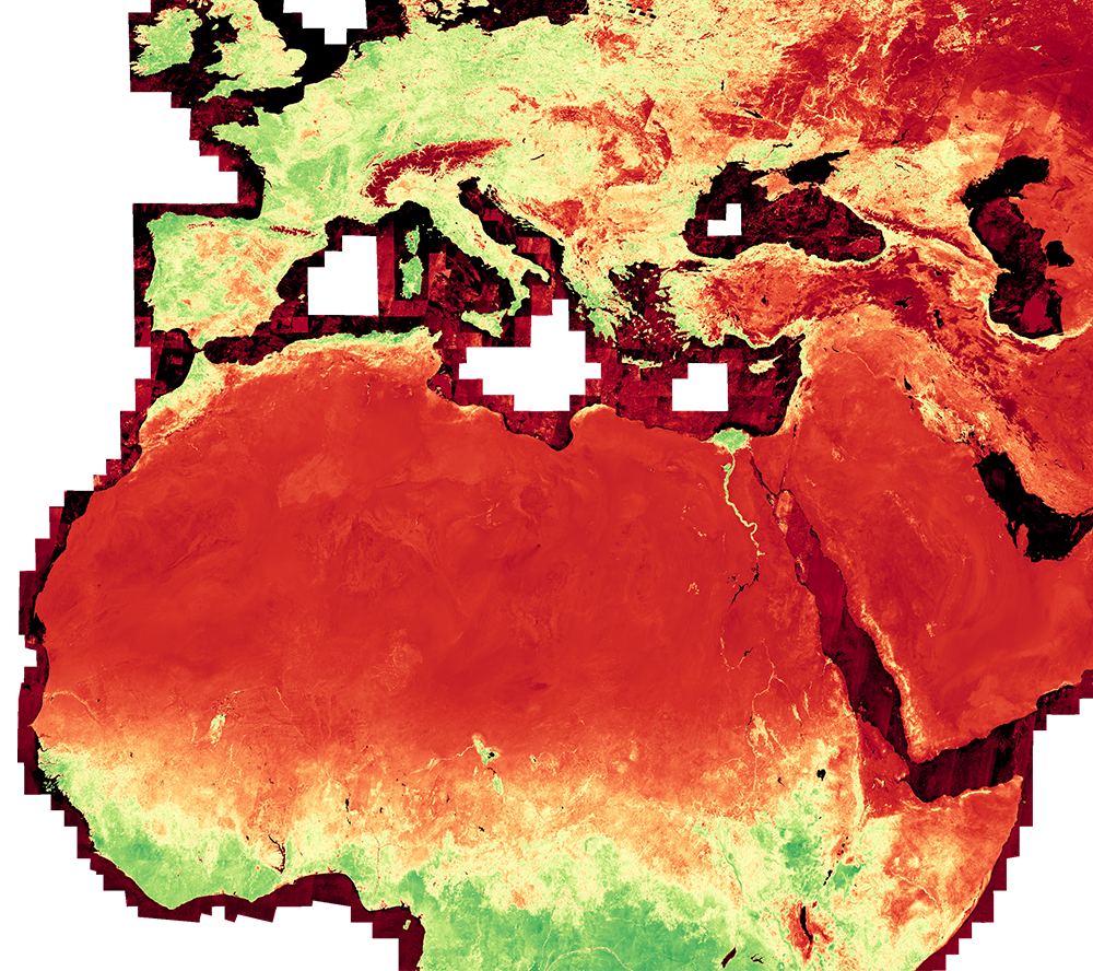 120 m mosaic NDVI